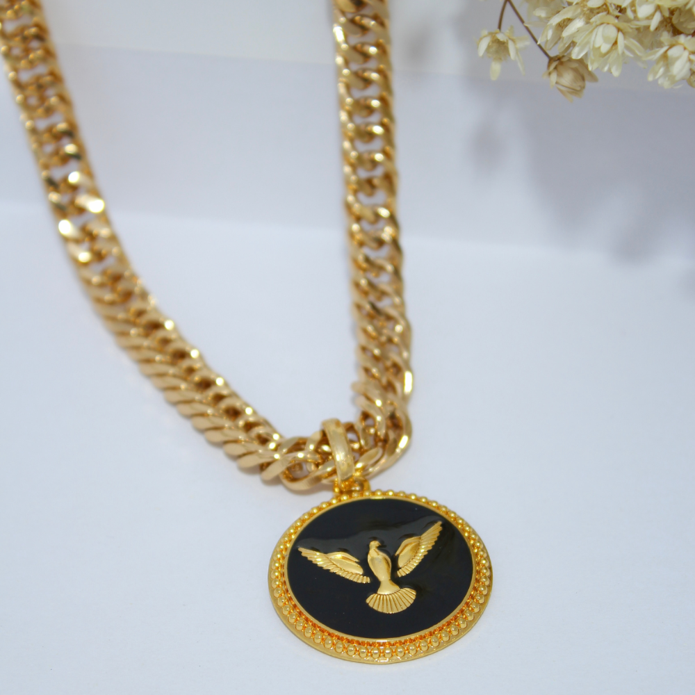 Colar Divino Banhado em Ouro 18K