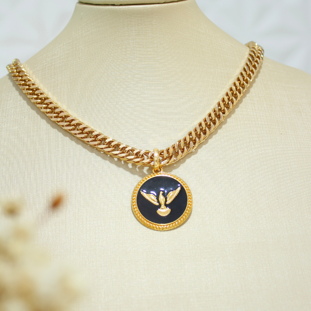 Colar Divino Banhado em Ouro 18K