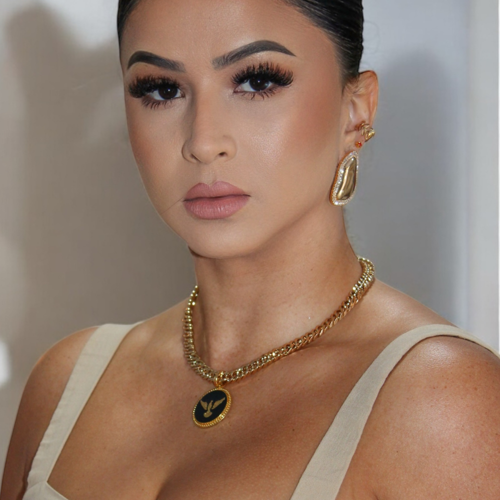 Colar Divino Banhado em Ouro 18K