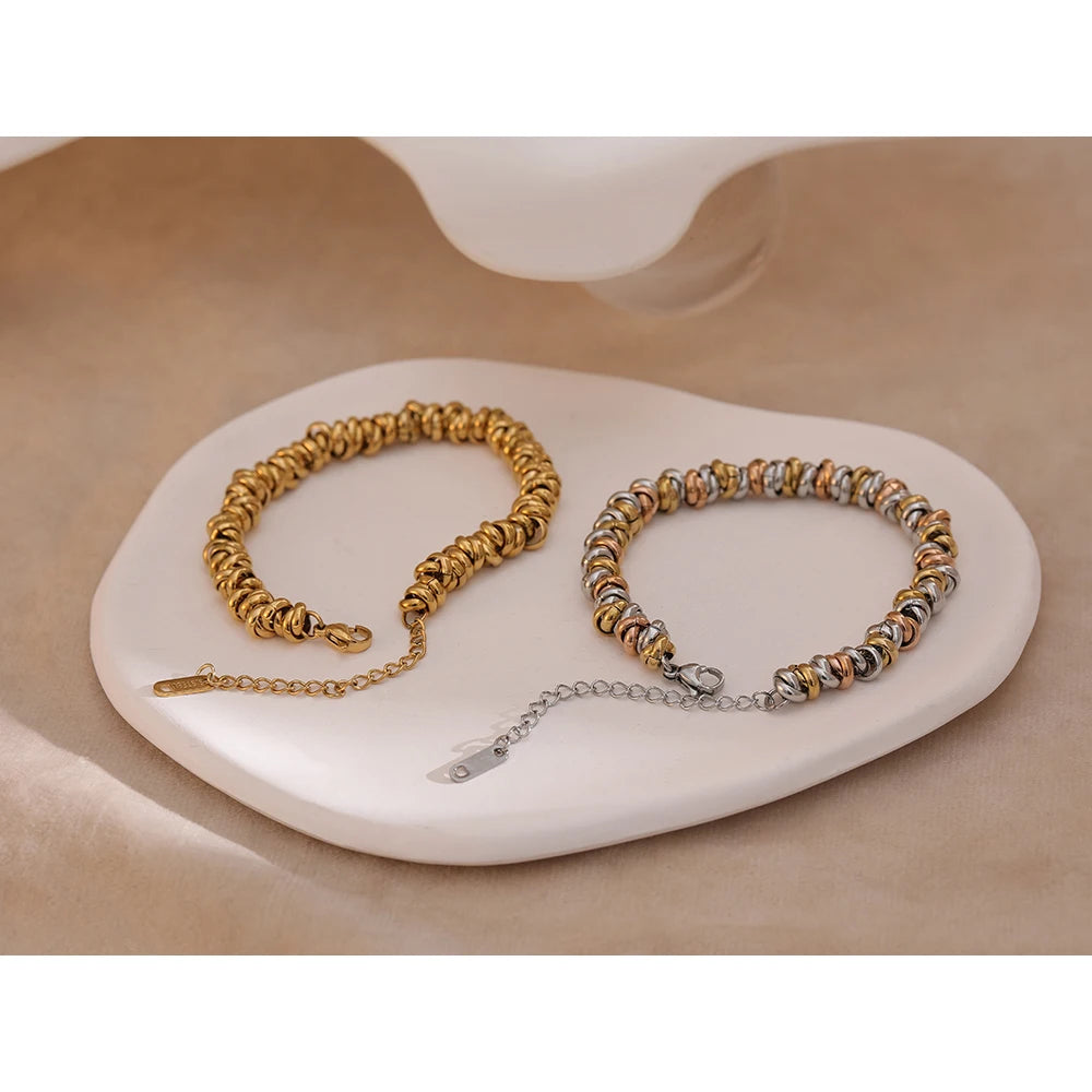 Pulseira Robusta Banhado em Ouro 18K