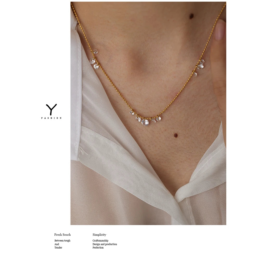 Colar Zuric Banhado em Ouro 18K