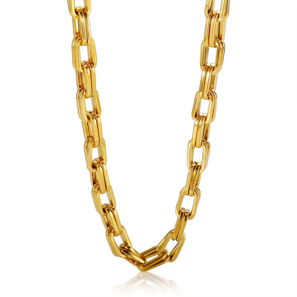 Colar Feito a Mão Banhado em Ouro 18K