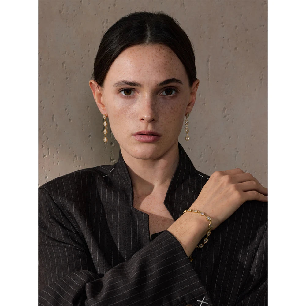 Pulseira Esfera de Luz Banhado em Ouro 18K