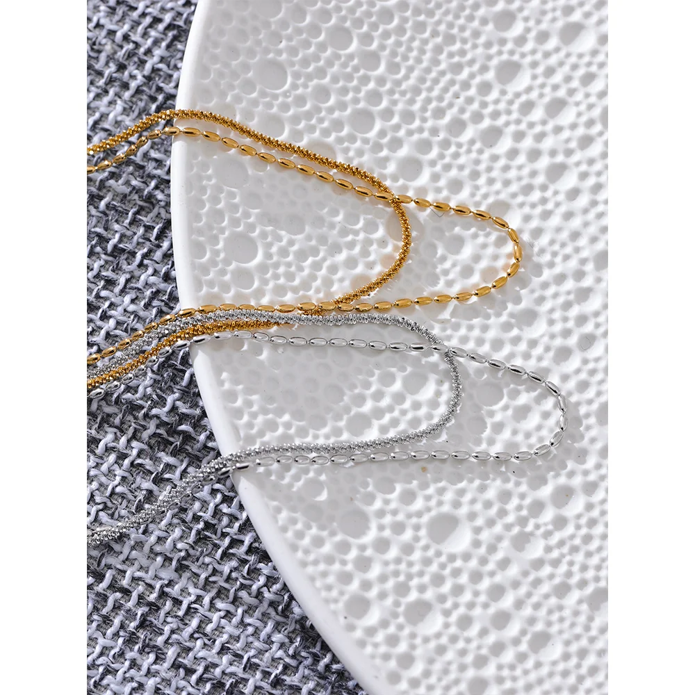 Colar Mix Lunar Banhado em Ouro 18K