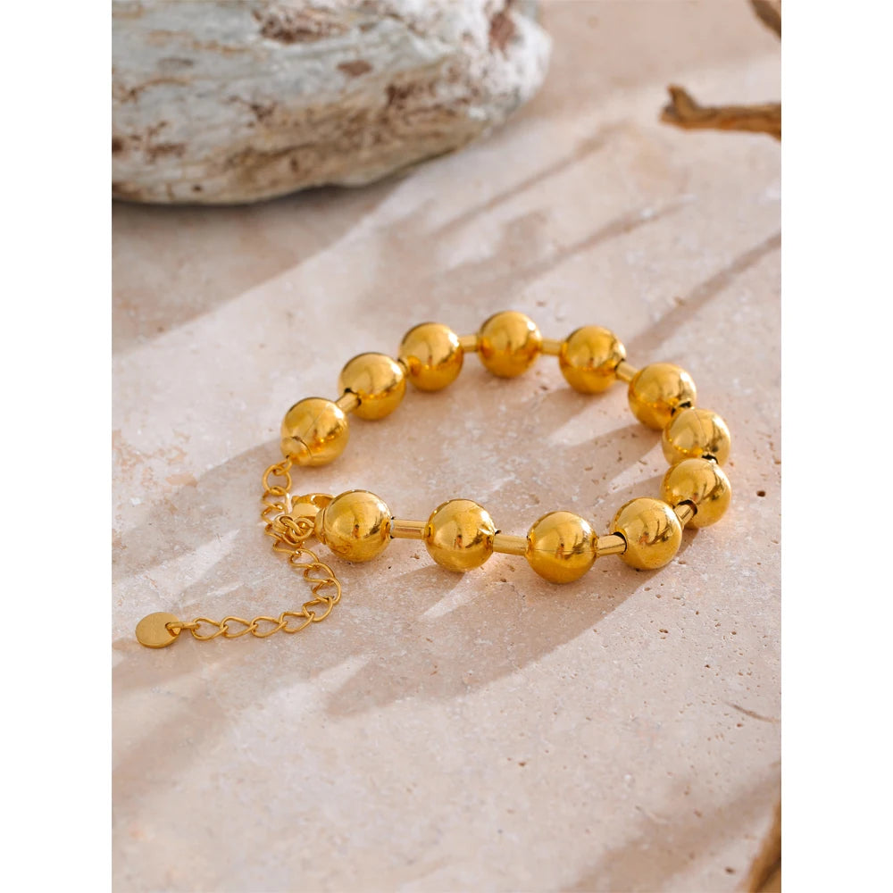 Pulseira Glam Gold Banhado em Ouro 18K