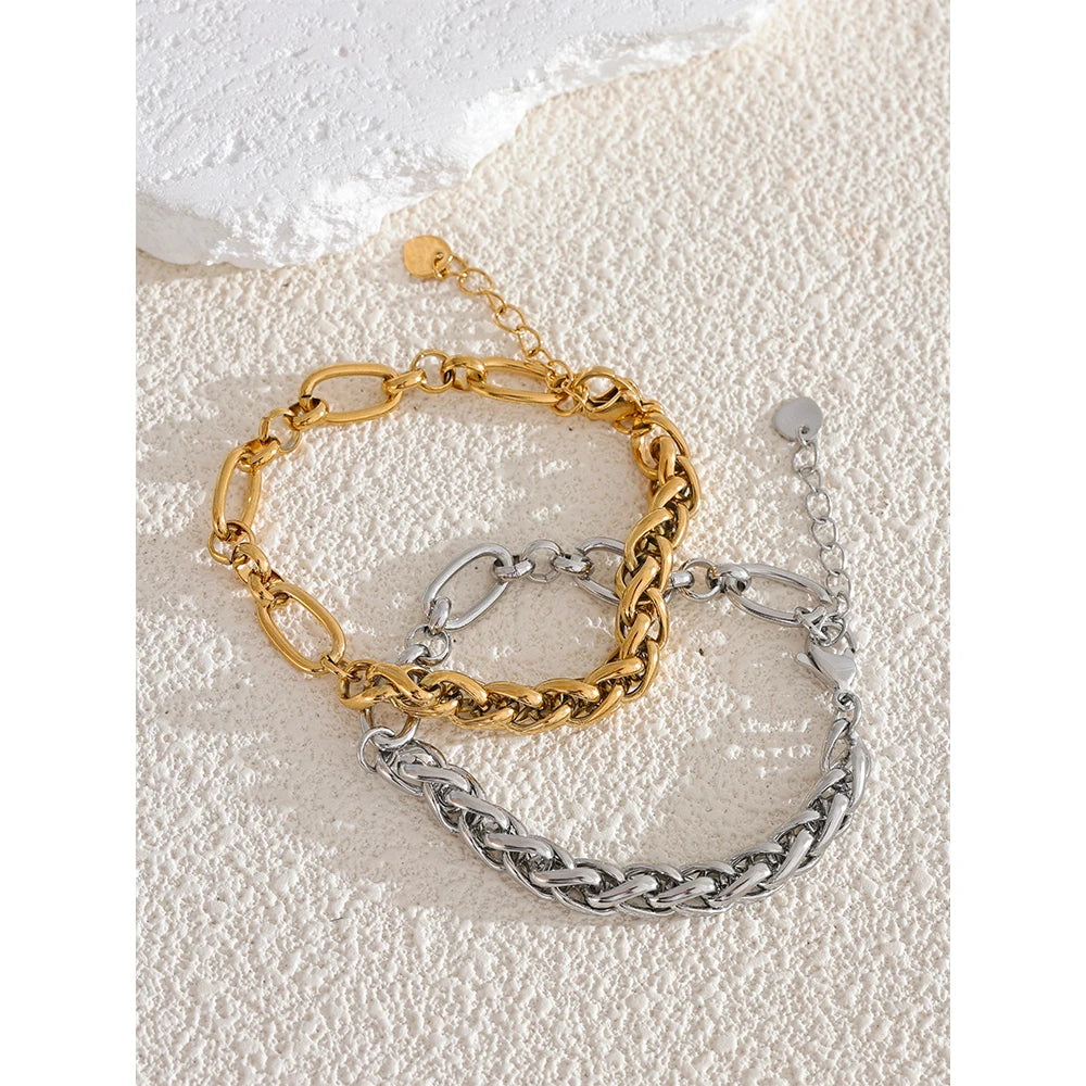 Pulseira Fashion Banhado em Ouro 18K