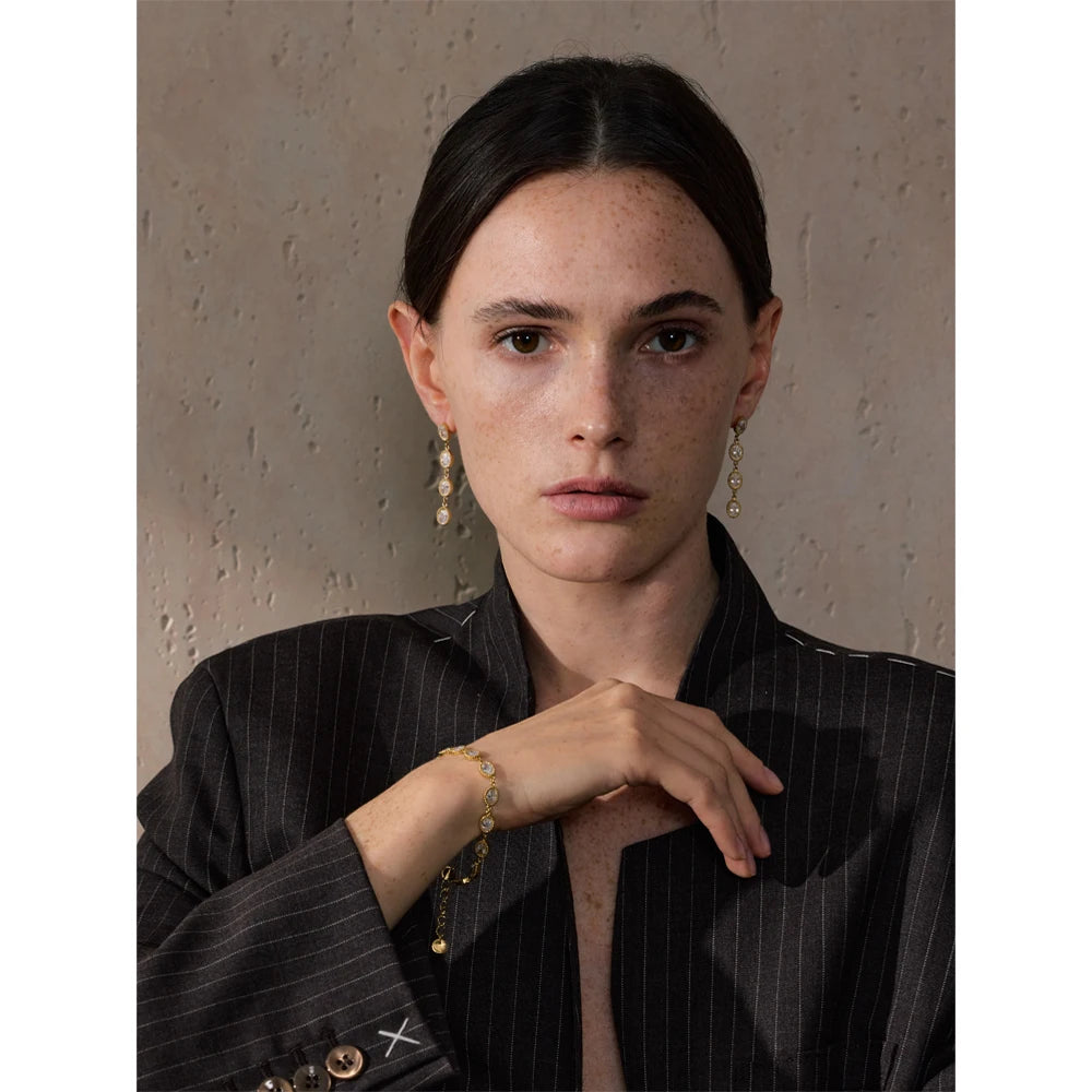 Pulseira Esfera de Luz Banhado em Ouro 18K