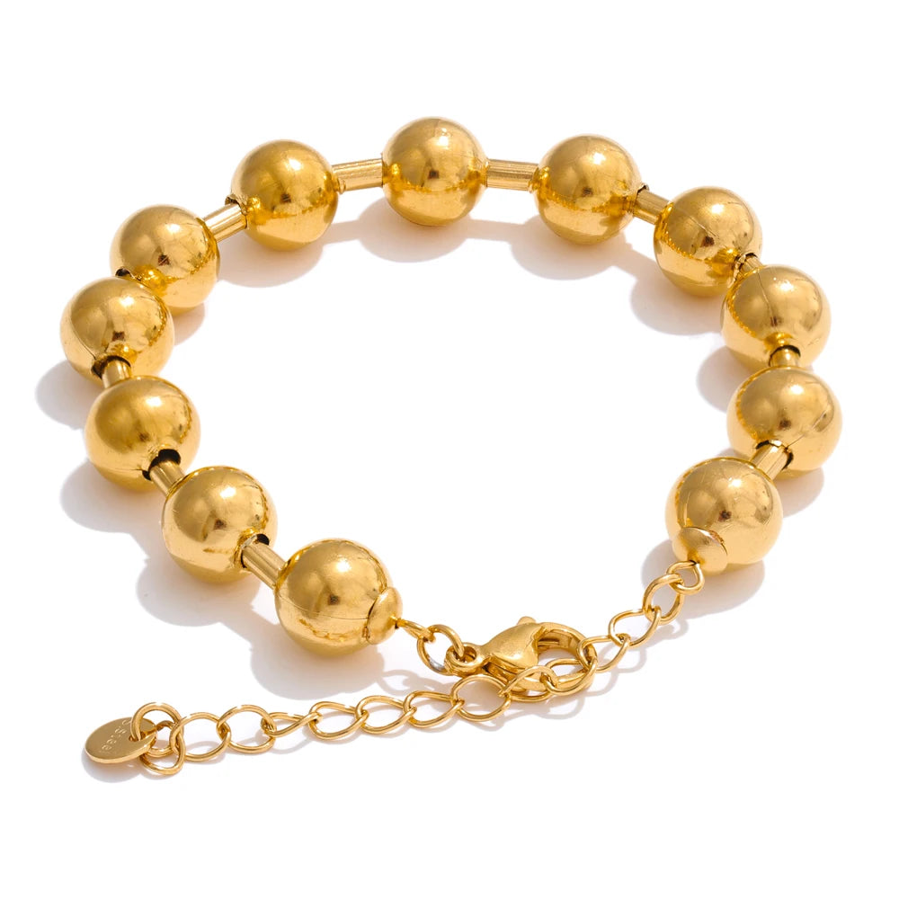 Pulseira Glam Gold Banhado em Ouro 18K