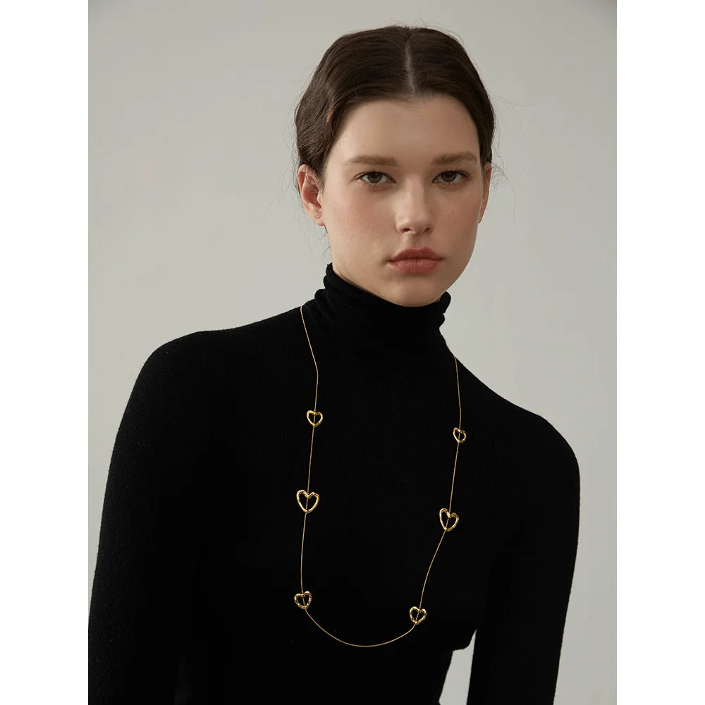 Colar Amor Banhado em Ouro 18K