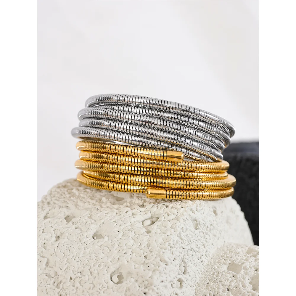 Pulseira Snack Banhado em Ouro 18K