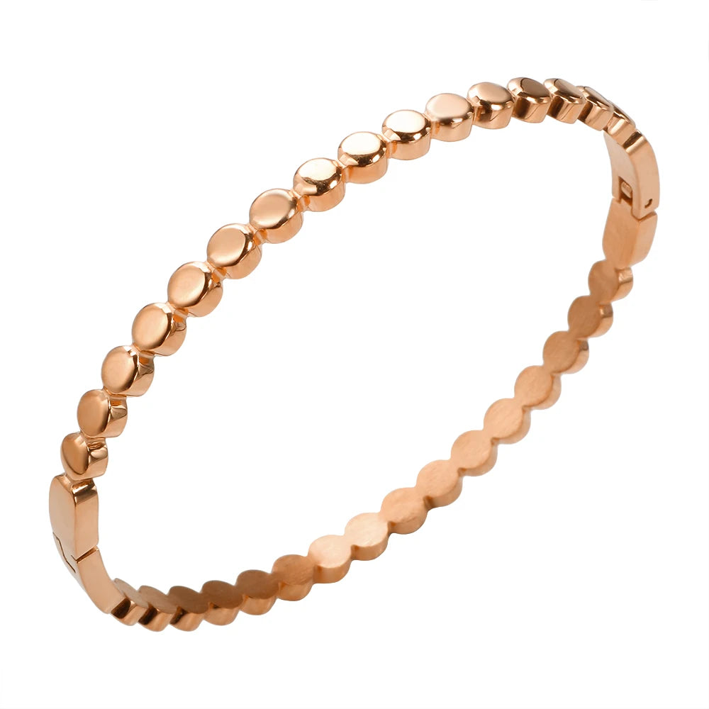 Bracelete Essência Minimalista Banhado em Ouro 18K