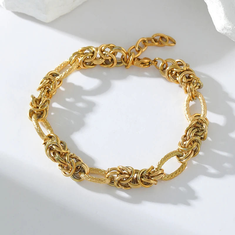 Pulseira Elos Elegance Banhado em Ouro 18K