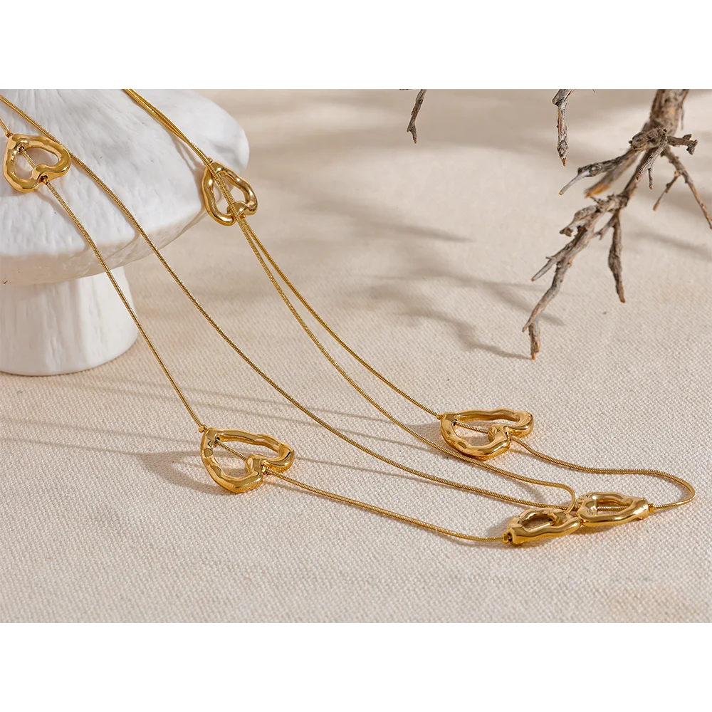 Colar Amor Banhado em Ouro 18K