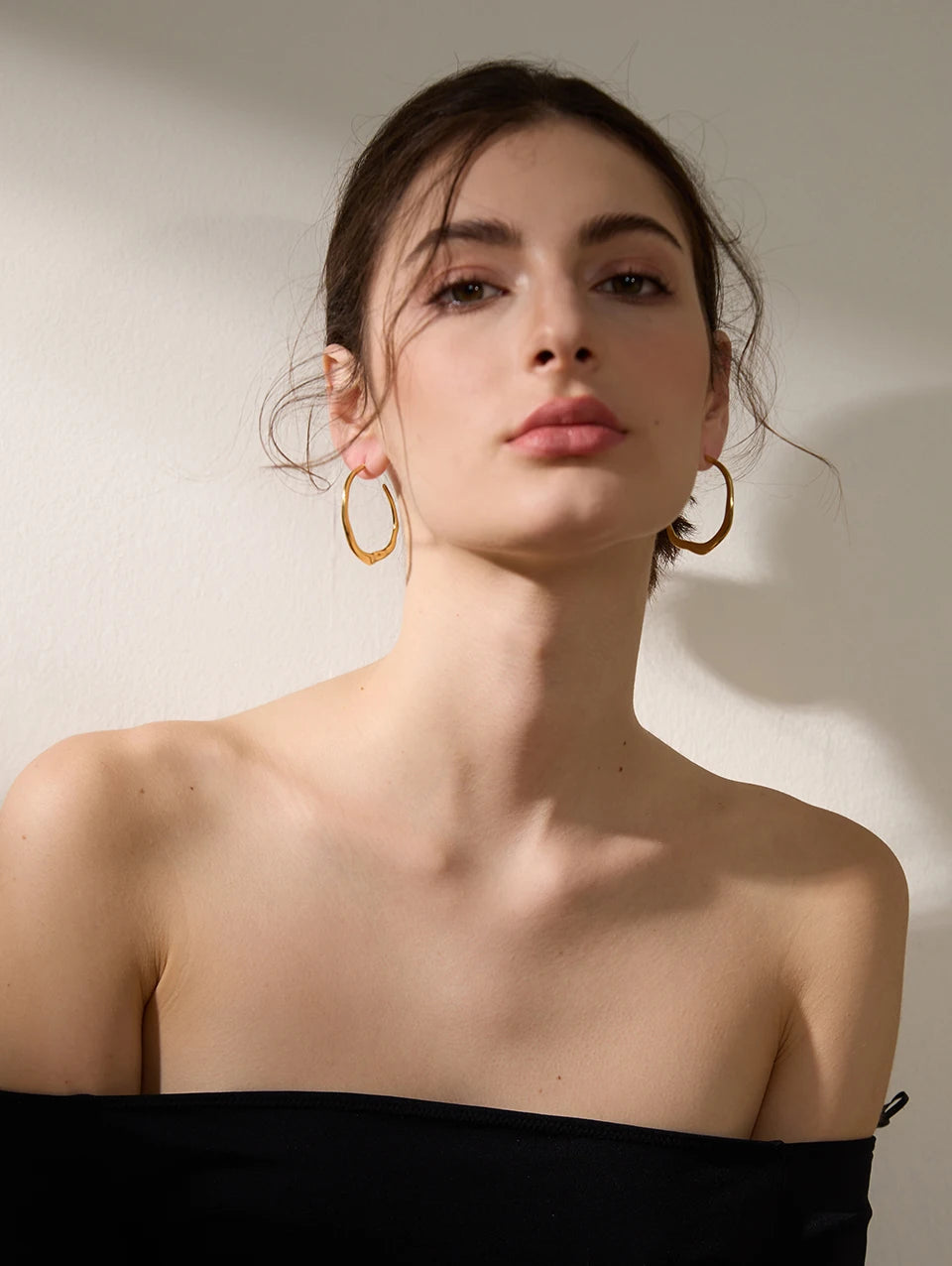 Brinco Minimalist Banhado em Ouro 18K