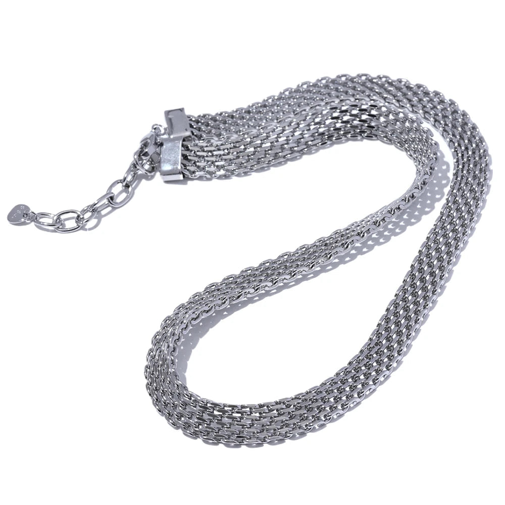 Colar Bella Trançada Banhado em Ouro 18K