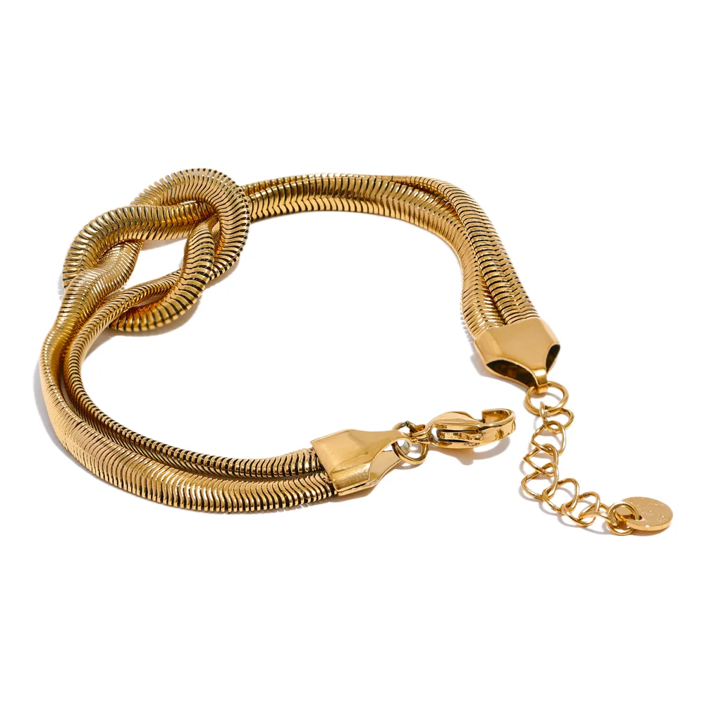 Chocker Cobra Banhado em Ouro 18K