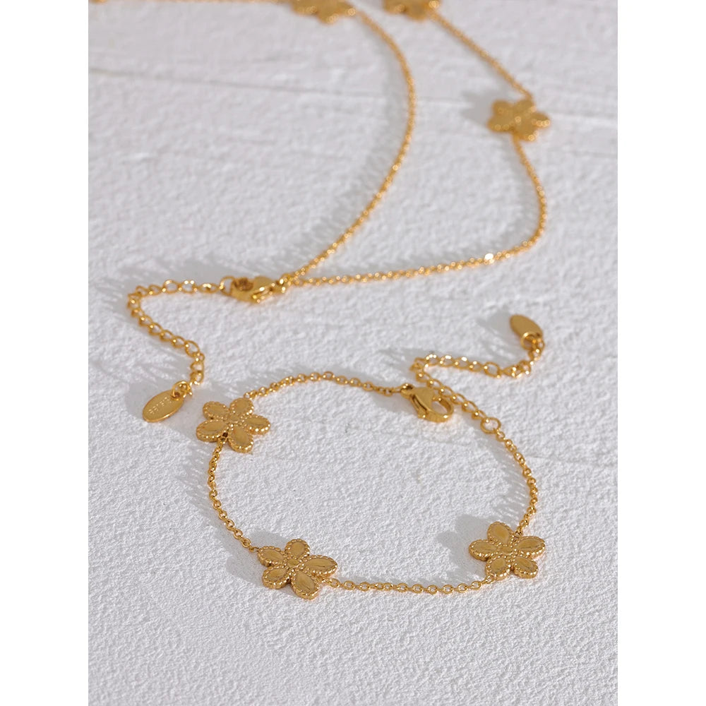 Colar Primavera Banhado em Ouro 18K