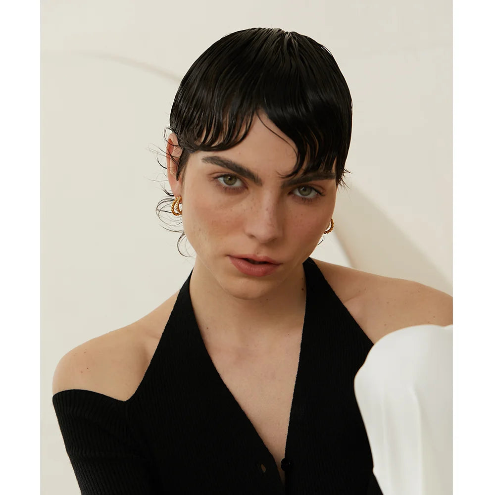 Brinco Vintage Banhado em Ouro 18K