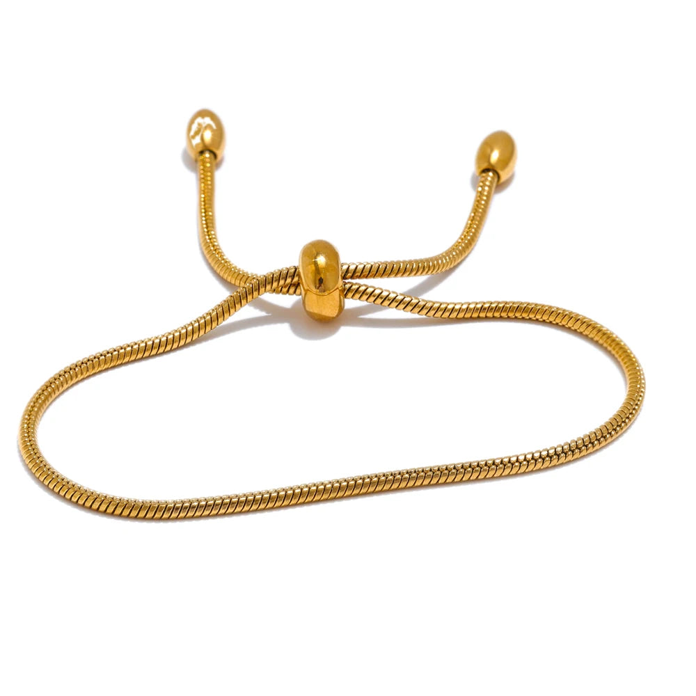 Pulseira Basic Banhado em Ouro 18K