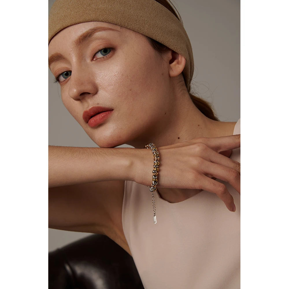 Pulseira Robusta Banhado em Ouro 18K