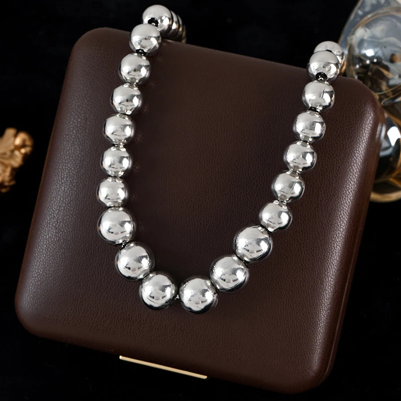 Colar Esferas Gold Banhado em Ouro 18K