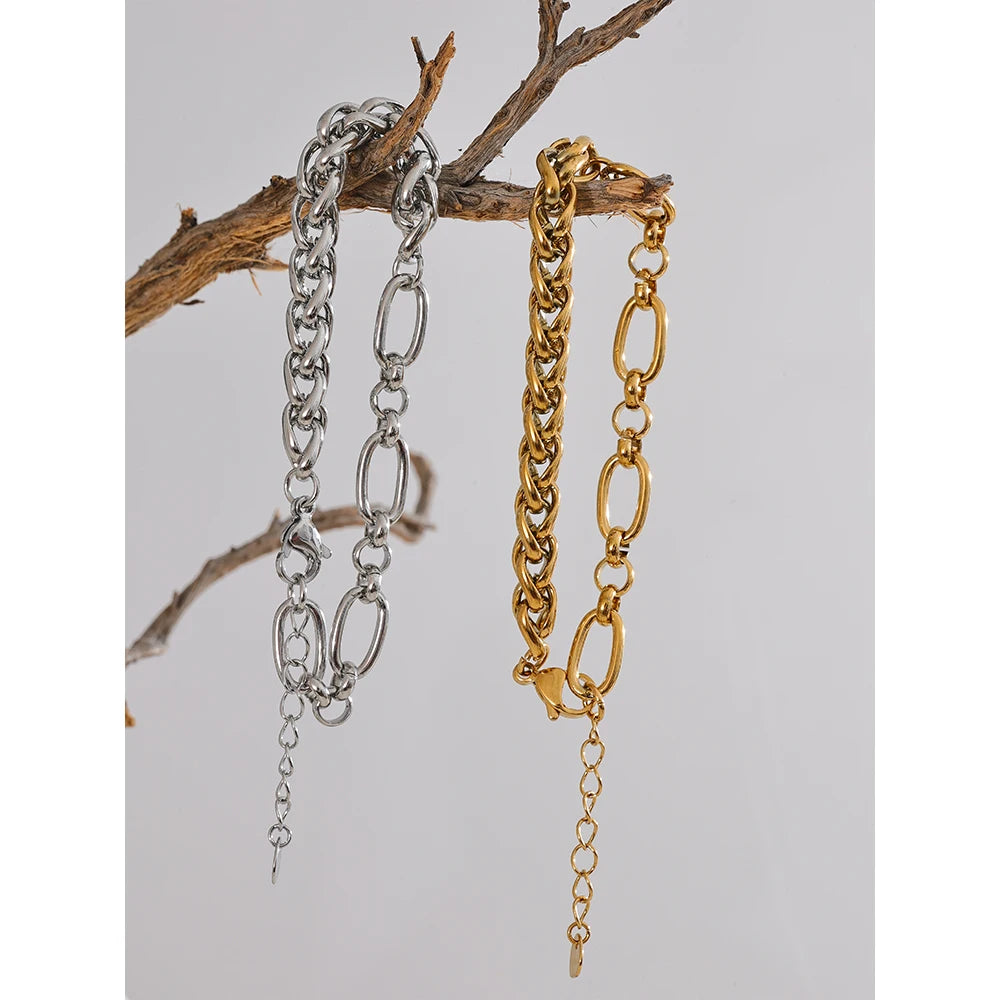 Pulseira Fashion Banhado em Ouro 18K