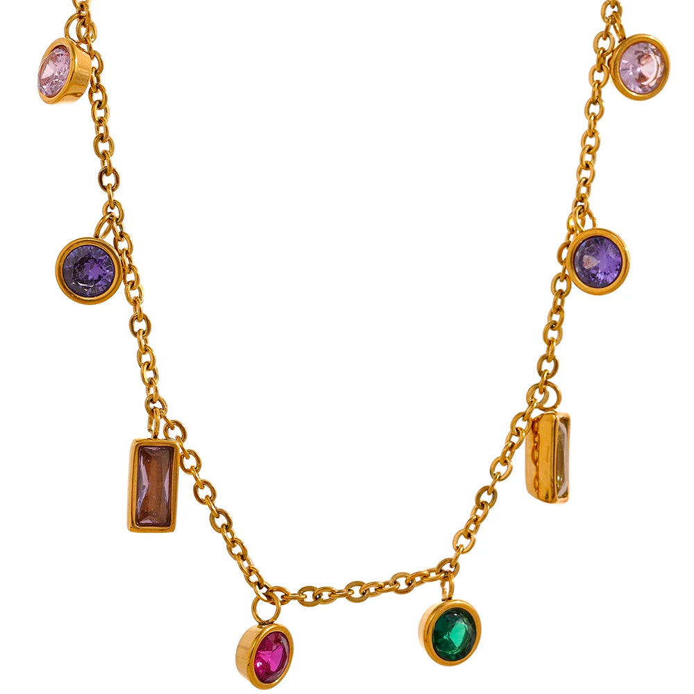 Colar Luxury Banhado em Ouro 18K